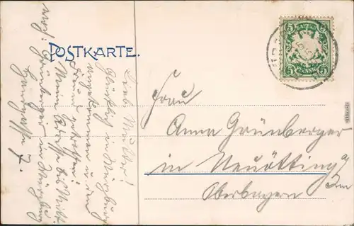 Arenberg-Koblenz Gruss aus Arenberg: Einsiedelei des heil. Franziskus 1906