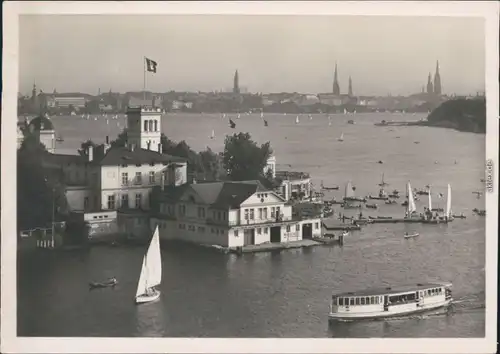 Ansichtskarte Uhlenhorst-Hamburg Uhlenhorster Fährhaus 1933