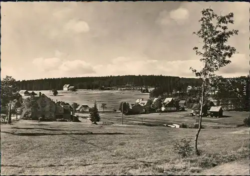 Ansichtskarte Steinbach-Johanngeorgenstadt Panorama-Ansicht 1962