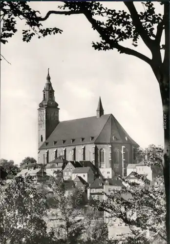 Ansichtskarte Schneeberg (Erzgebirge) St. Wolfgangs-Kirche 1972