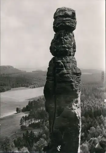 Pfaffendorf-Königstein (Sächsische Schweiz) Pfaffenstein und Barbarine 1985