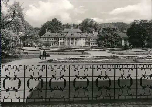 Ansichtskarte Pillnitz Schloss Pillnitz mit Gartenanlage 1973