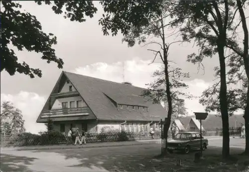 Ansichtskarte Friedrichroda Heuberghaus 1982