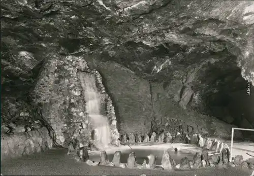Friedrichroda Marienglashöhle mit der einmaligen Kristallgrotte   1981