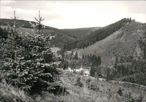 Ansichtskarte Friedrichroda Kühles Tal mit Schauenburg 1981