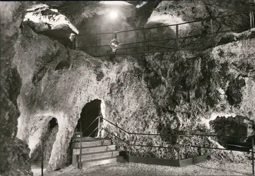Friedrichroda Marienglashöhle - Kristallgrotte und dem Höhlensee 1981