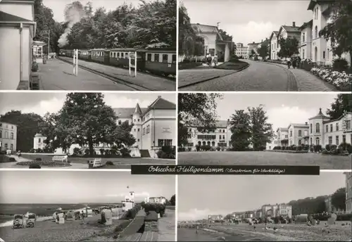 Heiligendamm-Bad Doberan Bahnhof, Ortsmotiv, Kuranlage 1975