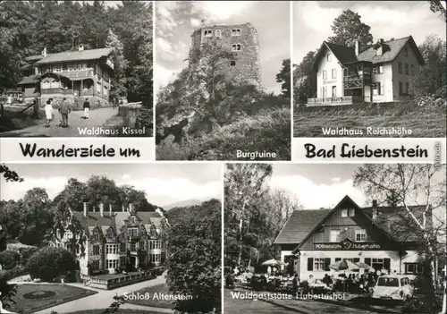 Bad Liebenstein Waldhaus Kissel,  Waldgaststätte 1985