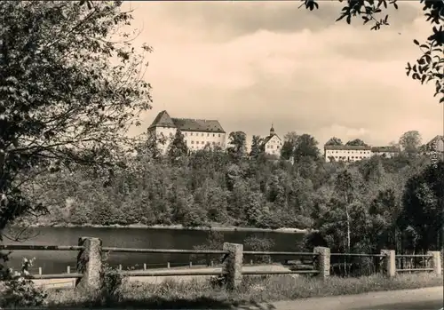 Ansichtskarte Burgkhammer-Burgk (Saale) Schloss Burgk 1962