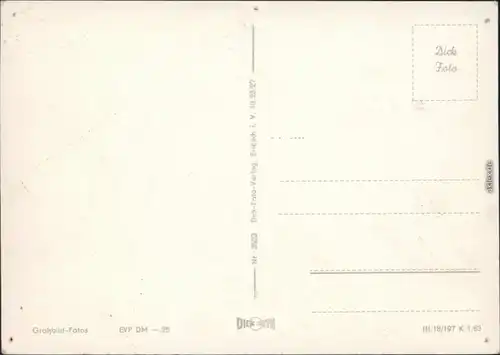 Bad Schandau Rund um den Lilienstein: Panorama-Ansichten - Rathen, Bastei 1963