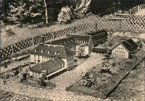Ansichtskarte Oederan Miniaturpark Klein-Erzgebirge  x 1975