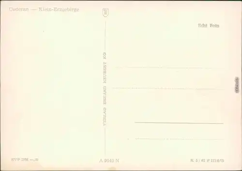 Ansichtskarte Oederan Miniaturpark Klein-Erzgebirge 1975