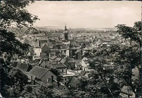 Ansichtskarte Weißenfels Panorama-Ansicht 1962