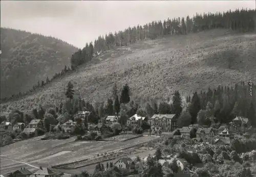 Ansichtskarte Tabarz/Thüringer Wald Panorama-Ansicht 1975