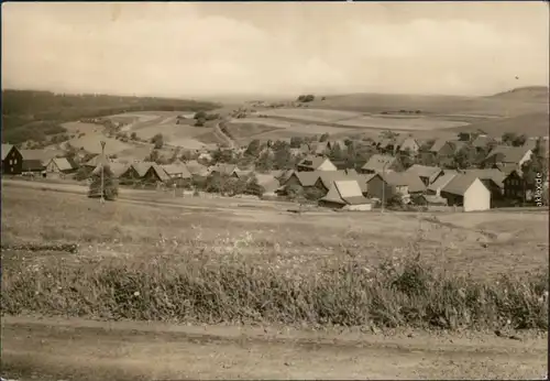 Ansichtskarte Hinterrod Waffenrod-Eisfeld Panorama-Ansicht 1970