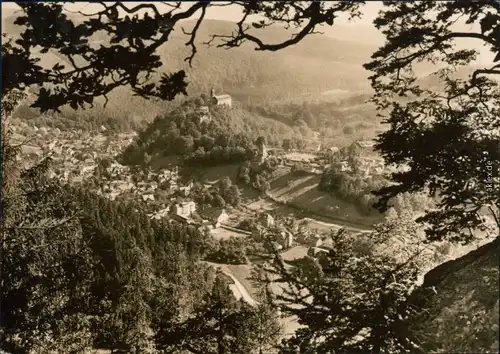 Ansichtskarte Schwarzburg Panorama-Ansicht 1970