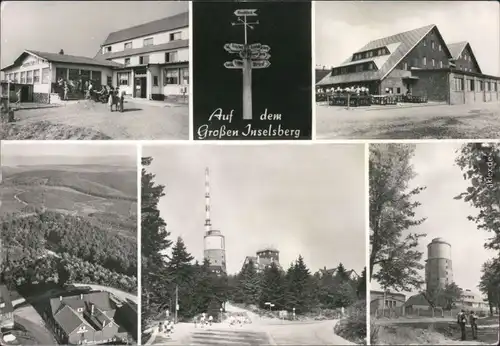 Ansichtskarte Brotterode Auf dem Großen Inselberg 1977