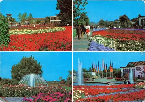 Ansichtskarte Erfurt Internationale Gartenbauausstellung der DDR (IGA) 1978