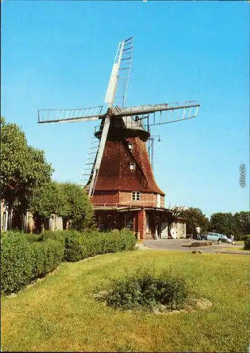 Ansichtskarte Dabel Windmühle 1989