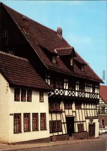 Ansichtskarte Eisenach Lutherhaus 1986