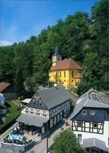 Ansichtskarte Oybin Bergkirche 1995