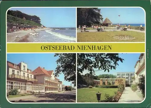 Nienhagen Strand, Betriebsakademie des  FDGB-Erholungsheim "Seestern" 1986