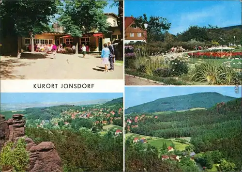 Jonsdorf Ansichten Ansichtskarte Umlandansichten Gaststätte 1976