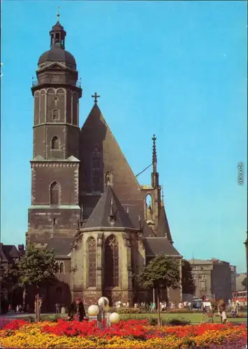 Ansichtskarte Leipzig Thomaskirche 1981