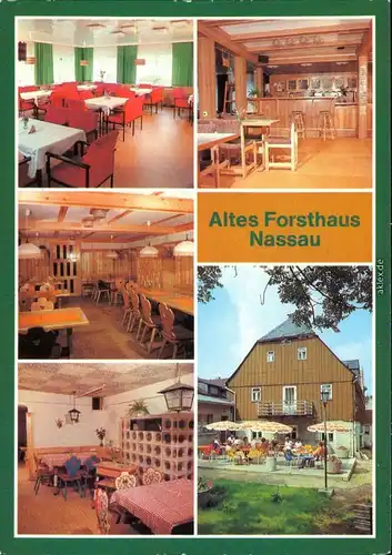 Ansichtskarte Nassau (Erzgebirge) Handwerkerheim 1984