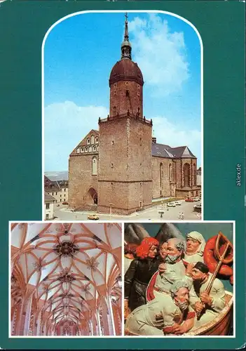 Ansichtskarte Annaberg-Buchholz St. Annenkirche 1984