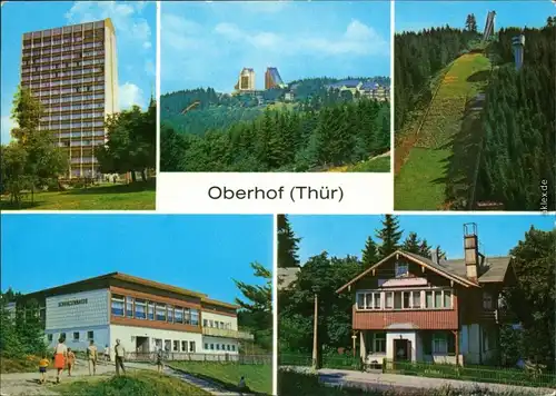 Oberhof (Thüringen) FDGB-Erholungsheim Rennsteig, Interhotel 1977