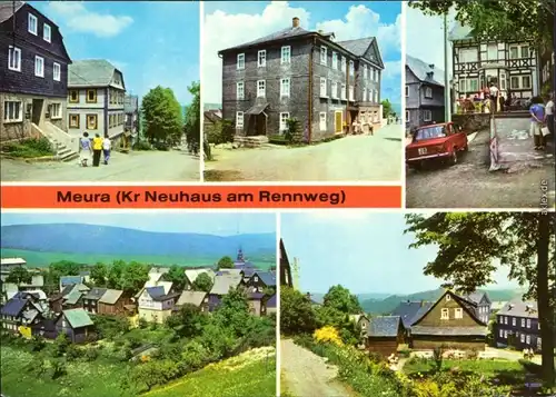Meura Rat der Gemeinde und Kurverwaltung, Gasthaus Meurastein, Gaststätte  1981
