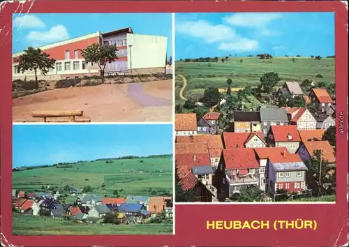 Heubach (Württemberg) FDGB-Erholungsheim Hermann Duncker, Teilansicht 1981