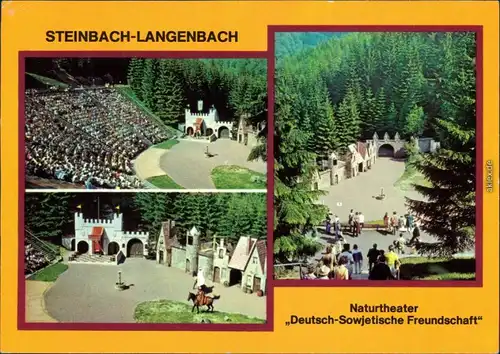 Ansichtskarte Steinbach Langenbach Naturtheater g1981