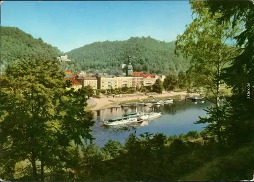 Ansichtskarte Bad Schandau Panorama-Ansicht 1968