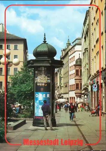 Ansichtskarte Leipzig Grimmaische Straße 1995
