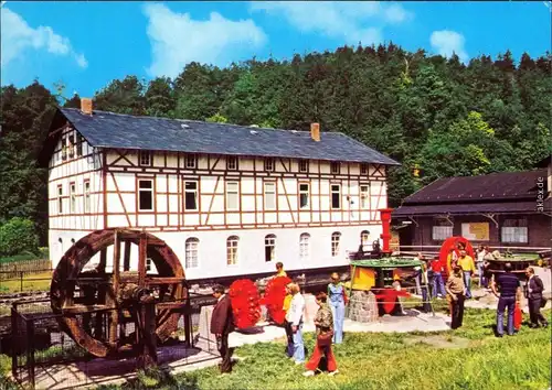 Ansichtskarte Ziegenrück/Saale Museum für Wasserkraftnutzung c1982