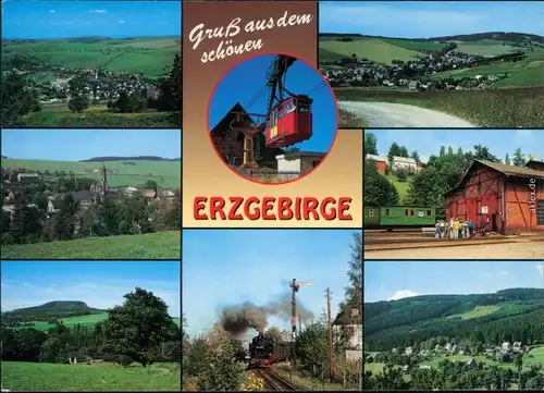 Ansichtskarte Oberwiesenthal Erzgebirge: 1995