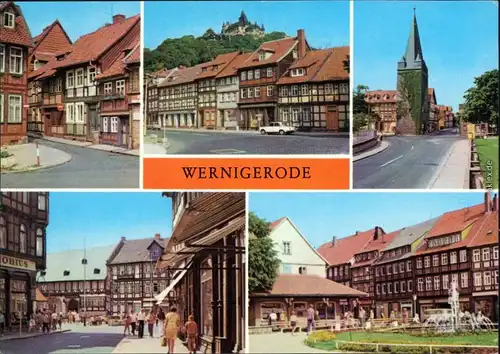 Wernigerode Westerntorturm, Hotel  Nicolaiplatz/Nikolaiplatz 1979