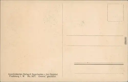 Ansichtskarte Winterberg Partie an der Daubermühle Sauerland 1916 