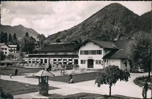 Ansichtskarte Ruhpolding Kurhaus 1955