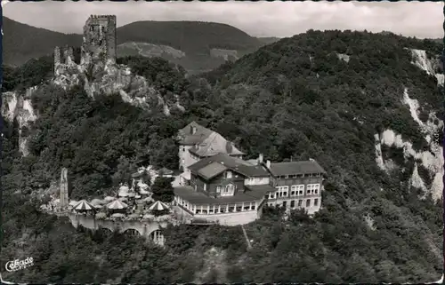 Ansichtskarte Königswinter Drachenfels 1960