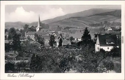 Ansichtskarte Uslar Panorama-Ansicht 1955