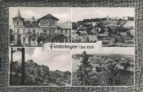 Finsterbergen-Friedrichroda Panorama-Ansichten, Volkshaus "Hotel zur Linde" 1967