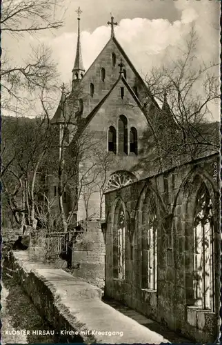 Ansichtskarte Hirsau-Calw Kloster Hirsau: Kirche mit Kreuzgang 1960