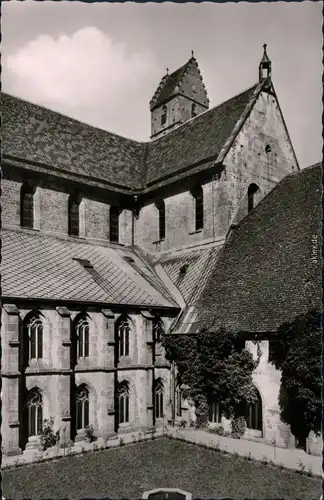 Ansichtskarte Alpirsbach Kloster Alpirsbach und Kath. Kirche 1960