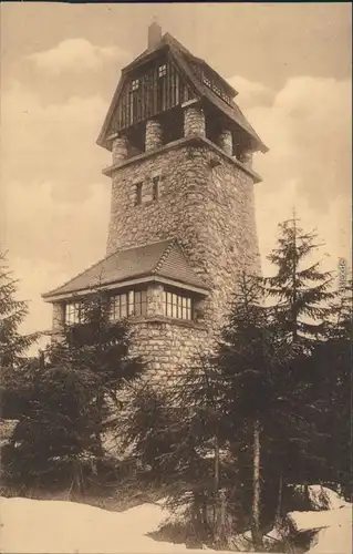 Osterode (Harz) Hanskühnenburg Turm eingeweiht 24. Mai 1914 1915 