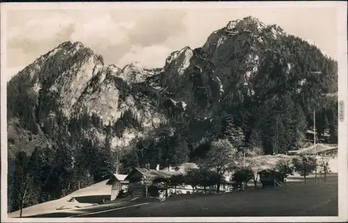 Ansichtskarte Berchtesgaden Alpengasthof Vorderbrand 1936