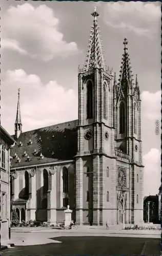 Ansichtskarte Geisenheim Rheingauer Dom 1951