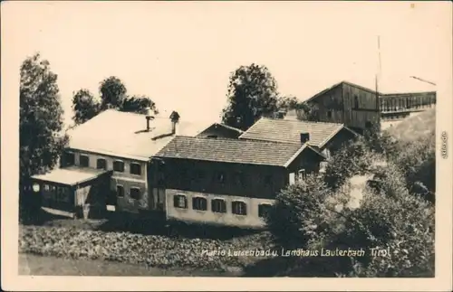 Maria Luisenbad-Lauterbach (Brixen im Thale) Landhaus Lauterbach 1932 